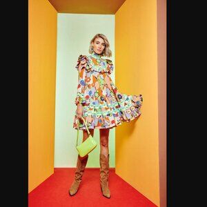 Celia B Coquelicot Dress Blue